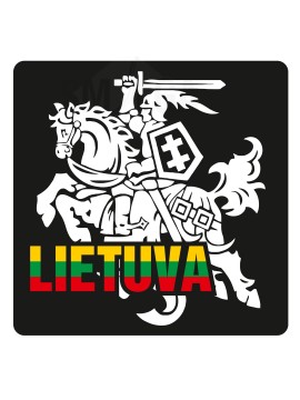 Sticker Vytis Lithuania